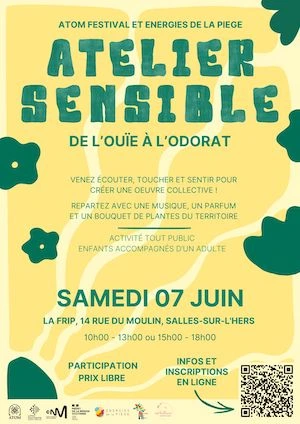 Flyer atelier sensible