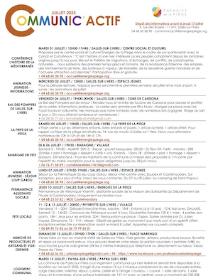 CommunicActif de juillet 2025